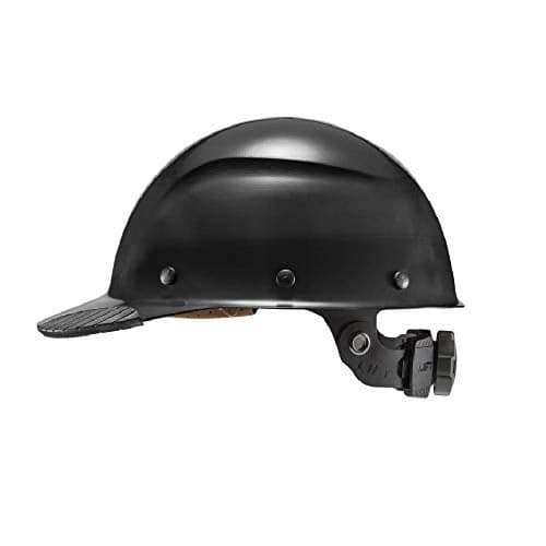 DAX Cap Style Safety Hard Hat, New & Improved 6 Pt. Adjustable Ratchet Suspension, Personal Protective Equipment/PPE for Construction, Home Improvement, Diy Projects (Black)