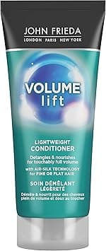 John Frieda Volume Lift Lightweight Conditioner 75 ml Conditioner for Flat Fine Hair Conditioner Travel Size