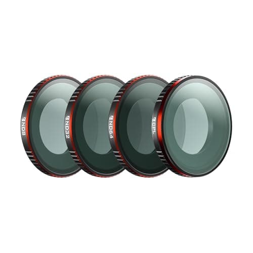 Freewell Standard Day Filter Kit for Insta360 GO Ultra ND8 ND32 ND64 CPL Filters for Enhanced Exposure Control and Reduced Reflections