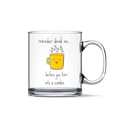 Gift Arcadia "Large Coffee/Green Tea Mug, cappuccinos/Espresso Cup, Soup Bowl Jumbo/Big Milk Glass Cup with Handle for Coffee Multi-Purpose Mug Se - 1 Piece, 330ml (FM07)