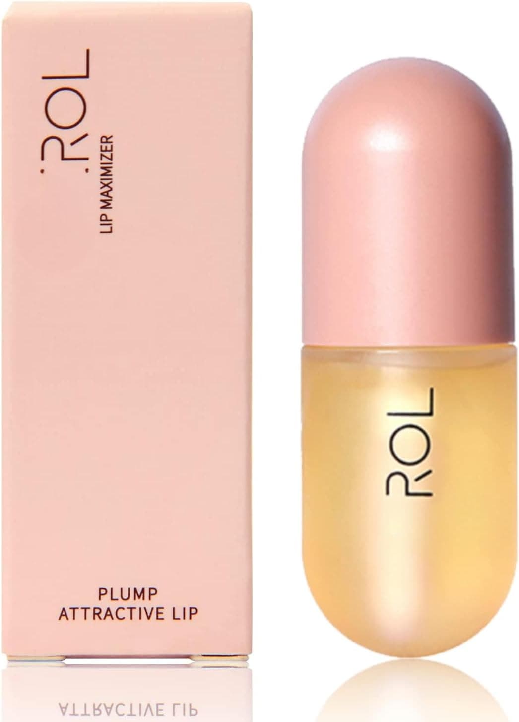 Natural Lip Plumper and Lip Care Serum Lip Enhancer Lip Gloss Balm Maximizer for Fullness Plumping and Moisturizing Lips