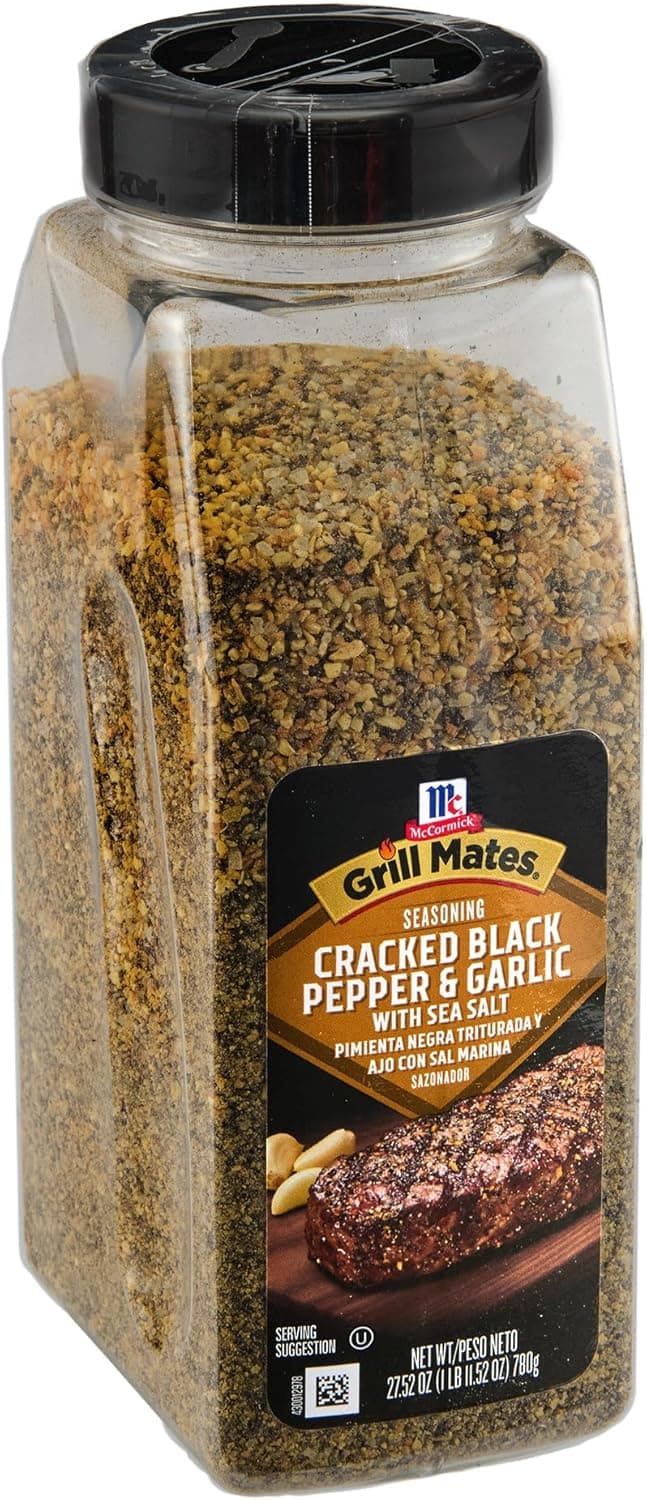 McCormick Grill Mates Cracked Black Pepper & Garlic Seasoning