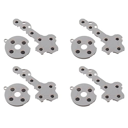 Onyehn 4 Sets Silicone Conductive Rubber Pads Button D-Pad for Xbox 360 Controller Buttons Repair Replacement Part