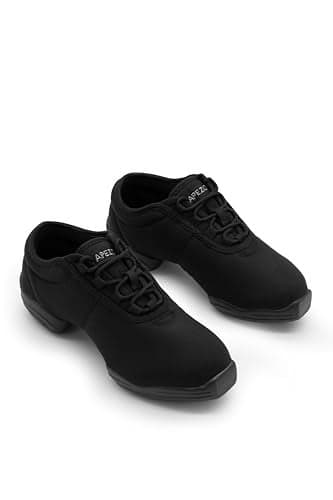 Capezio Little Kid/Big Kid DS03 Canvas Dance Sneaker,Black,2.5 M US Little Kid