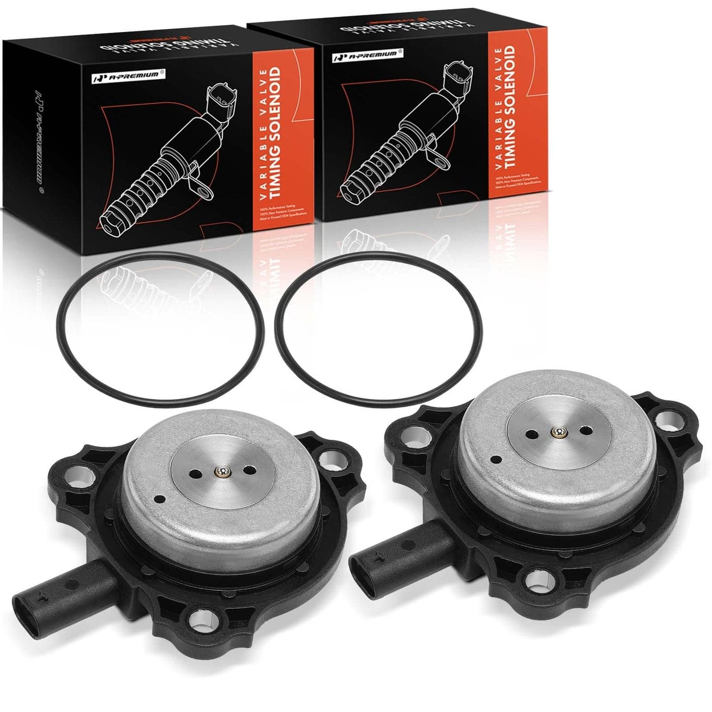 A-Premium 2-PC Intake & Exhaust Engine Variable Valve Timing (VVT) Solenoid for Mercedes-Benz