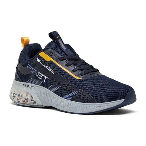Campus Men's First Running Shoes Navy/MSTD - 7UK/India
