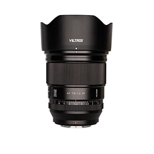 Viltrox 75mm F1.2 Pro Level Autofocus Lens(X-Mount) (Black-1)