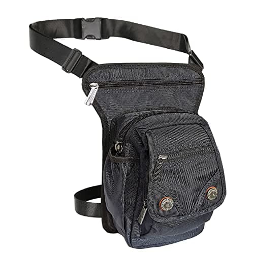 Innturt Leg Bag Thigh Pouch Tactical Fanny Pack Shoulder Messenger Blue
