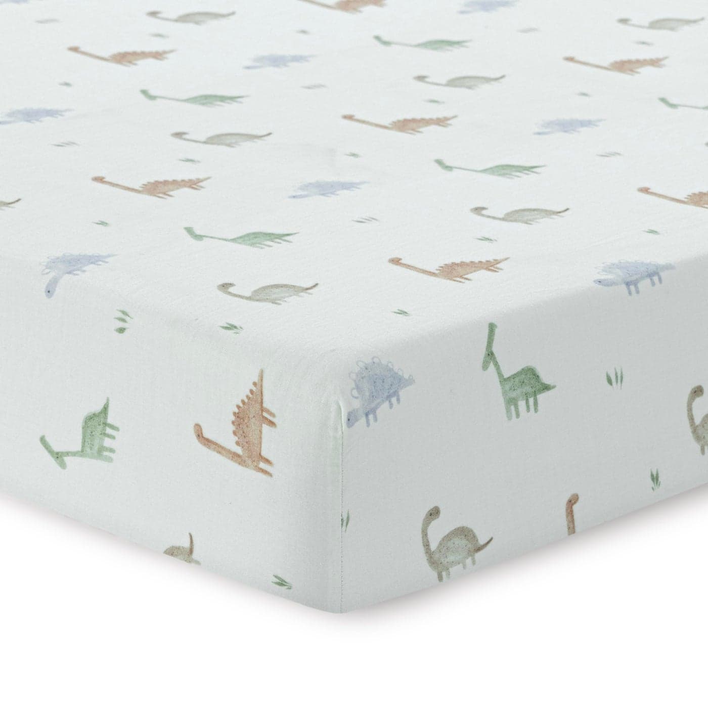 Dreamology Cotton Crib Sheets for Boys and Girls Super Soft Breathable 1Pack 100 Cotton Muslin Crib Sheets Fitted for Standard Cribs and Toddler Beds 28x52 Crib Sheet Dino