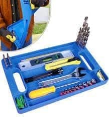 ARUP Flexible Portable Tool Tray Tool Box Organizer Silicone BitScrewsNails Holder with Integrated Measurement Ruler Automotive Tool Accessories