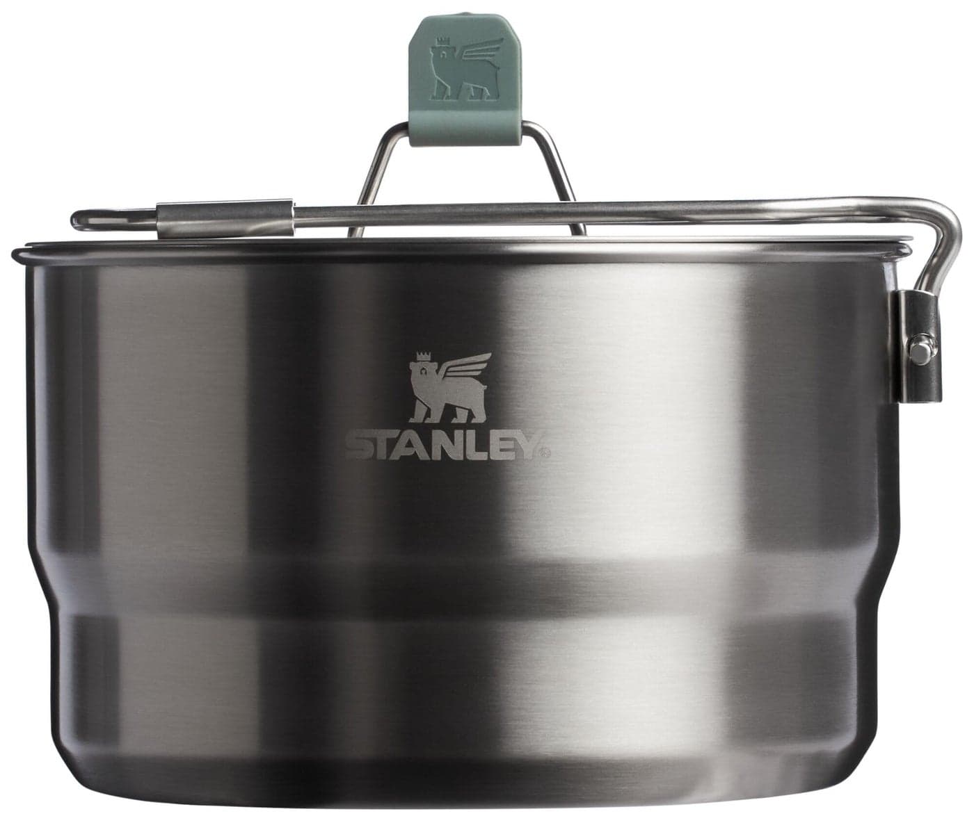 Stanley Wildfare Go 14-Piece Stainless Steel Prep & Cook Set | 1.65 qt Saucepan with Fold & Lock Handle | Bowls, Utensils, Cutting Board | Camping Essentials for Your Camp Kitchen | BPA-Free