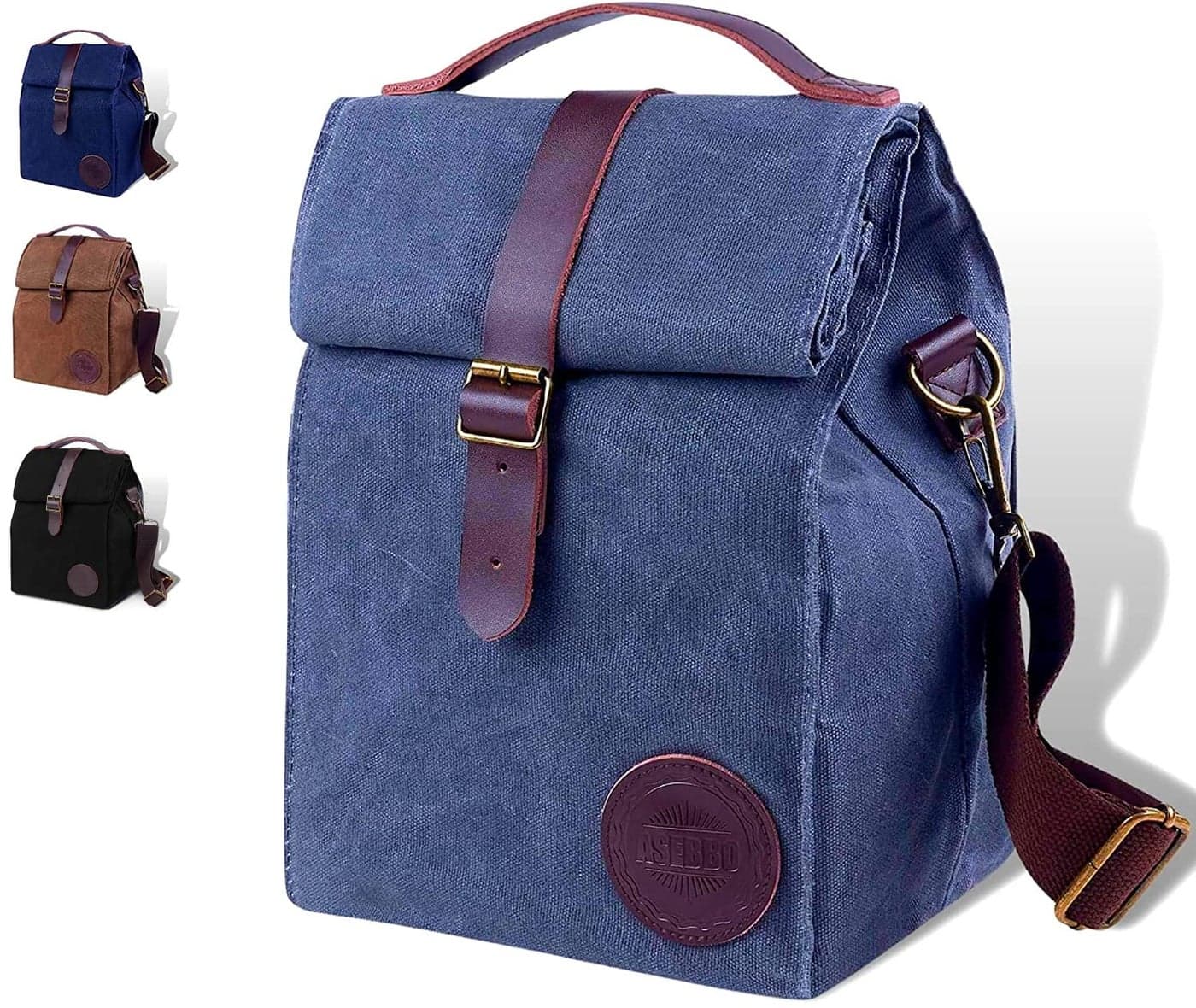 ASEBBO Insulated Lunch Bag for Women & Men (Grey)