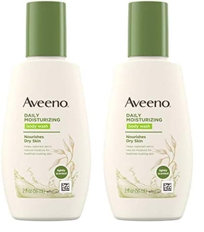 Aveeno Daily Moisturizing Body Wash 2 Ounce Pack of 2