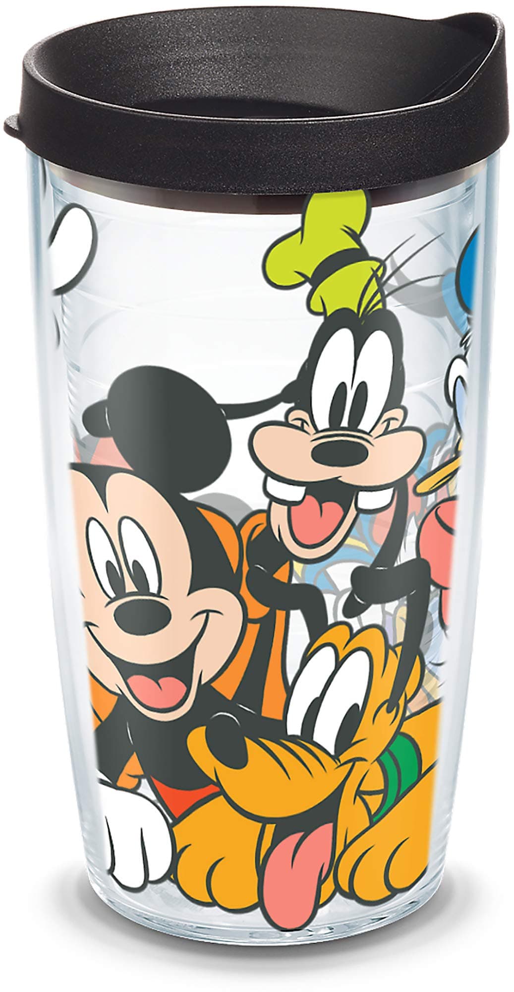 Tervis Disney Mickey Group Made in USA Double Walled Insulated Tumbler Travel Cup Keeps Drinks Cold Hot 16oz Classic