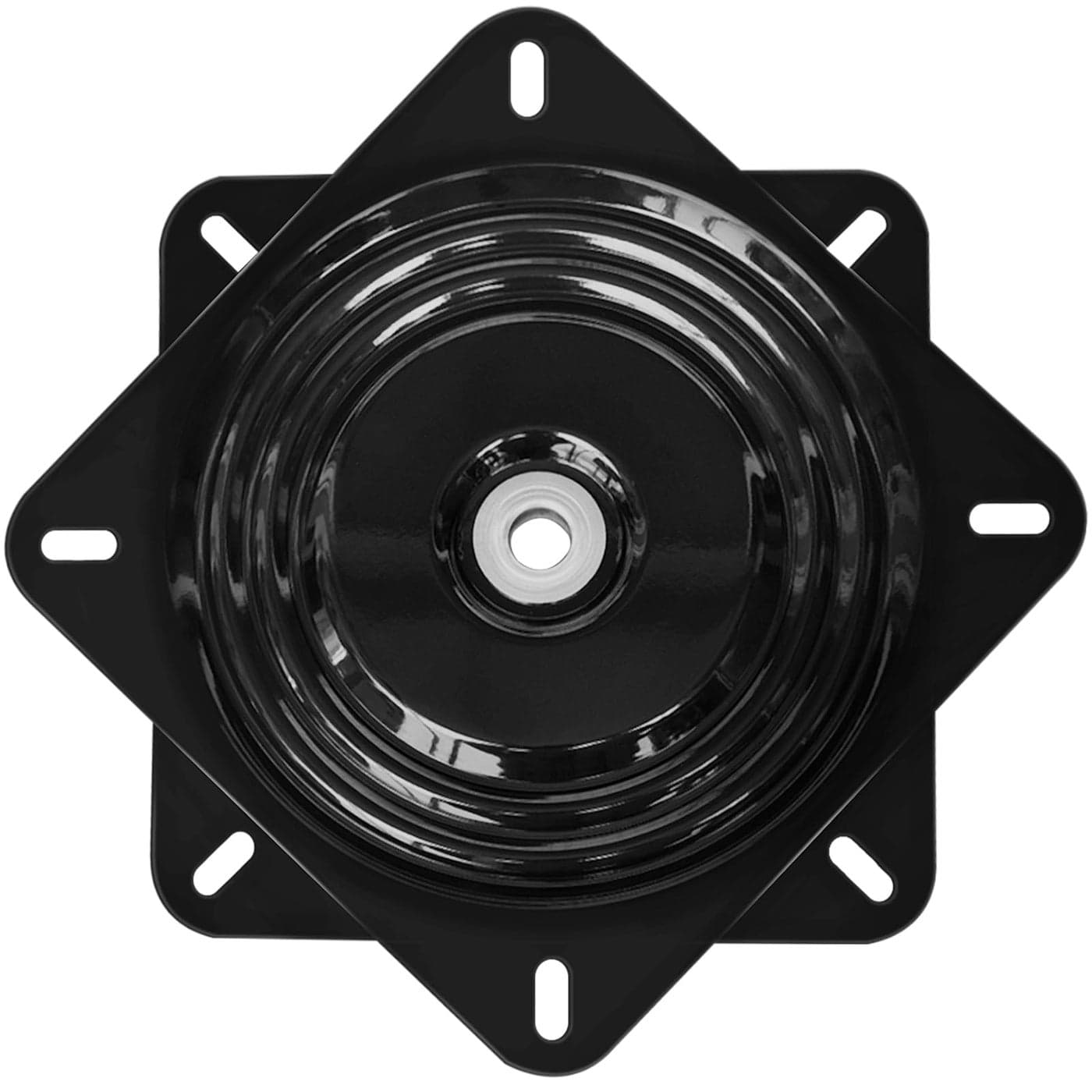 12Inch Bar Stool Swivel Plate Heavy Duty Chair Swivel Base with Solid Ring of Ball Bearings 1000lbs Capacity Replacement Swivel Seat Parts Lazy Susan Hardware for Barstools Recliner Chair Boat
