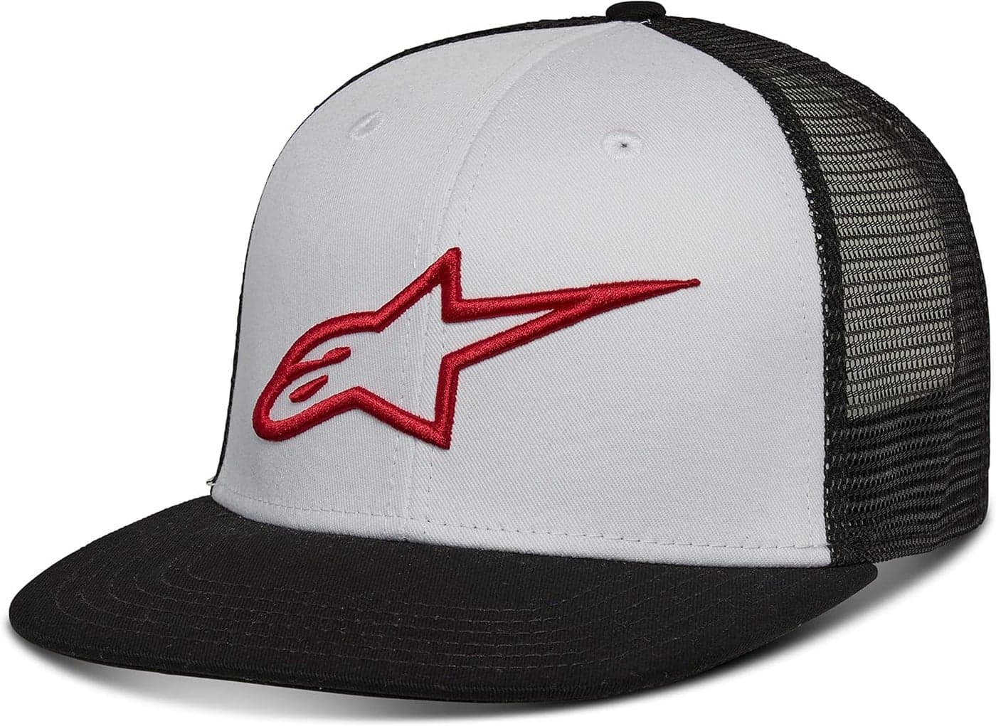 Alpinestars Unisex Corp Trucker Baseball Cap - White/Black