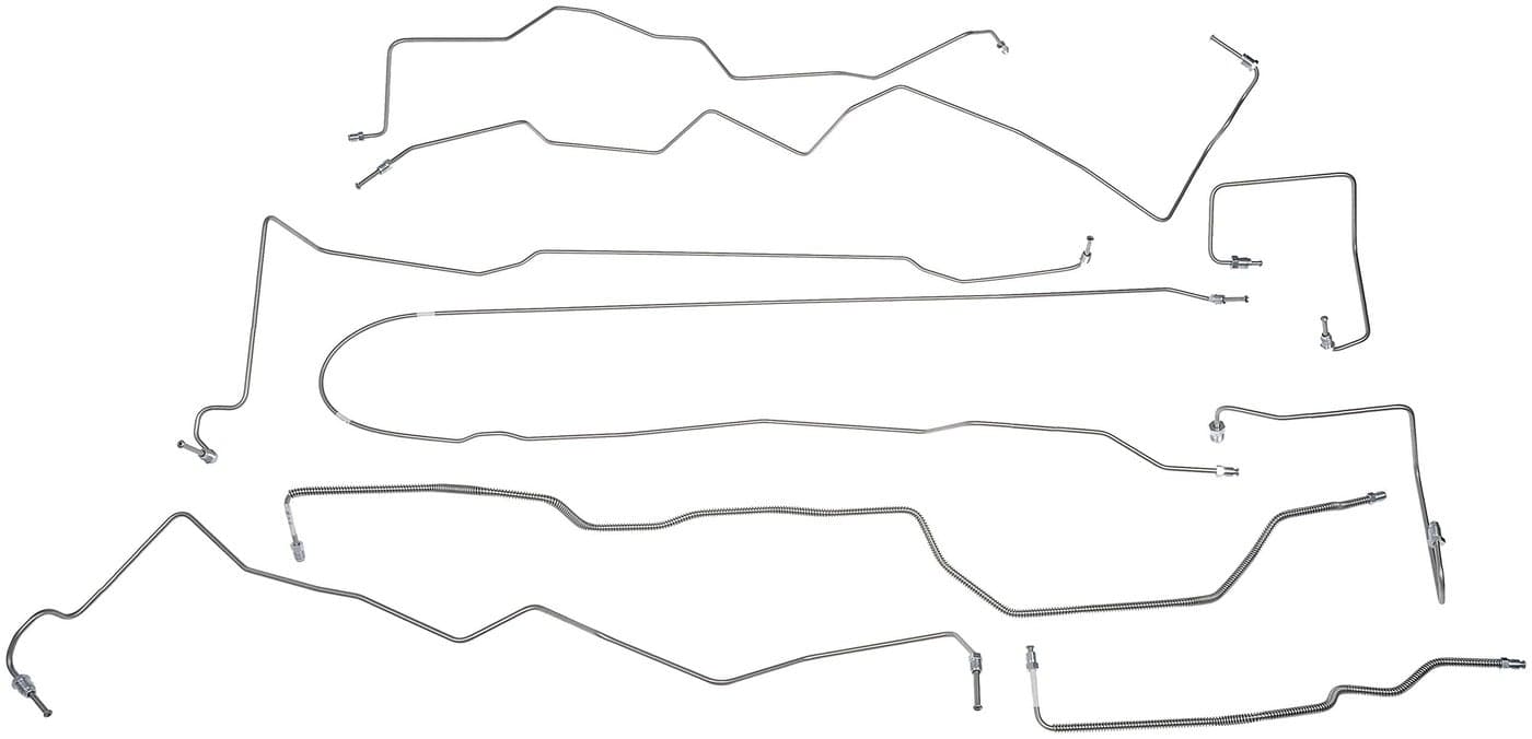 Dorman 919239 Stainless Steel Brake Line Kit Compatible with Select Jeep Models OE FIX