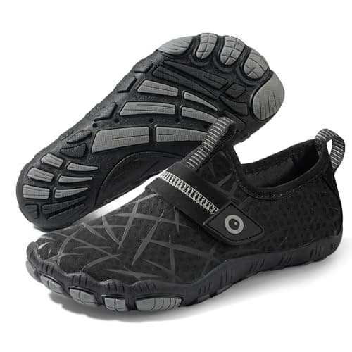 SEEKWAY Barefoot Water Shoes for Kids - Wide Toe Box and Quick-Dry Sand Shoes Toddler for Hiking Swim Beach Pool Kayak Sport Accessories, Camping Essentials Must-Haves for Boys Girls Sizes
