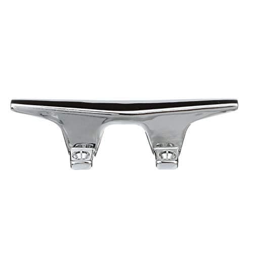 Seachoice Stainless Steel Hollow Base 4-1/2 in. Boat Dock and Anchor Line Cleat