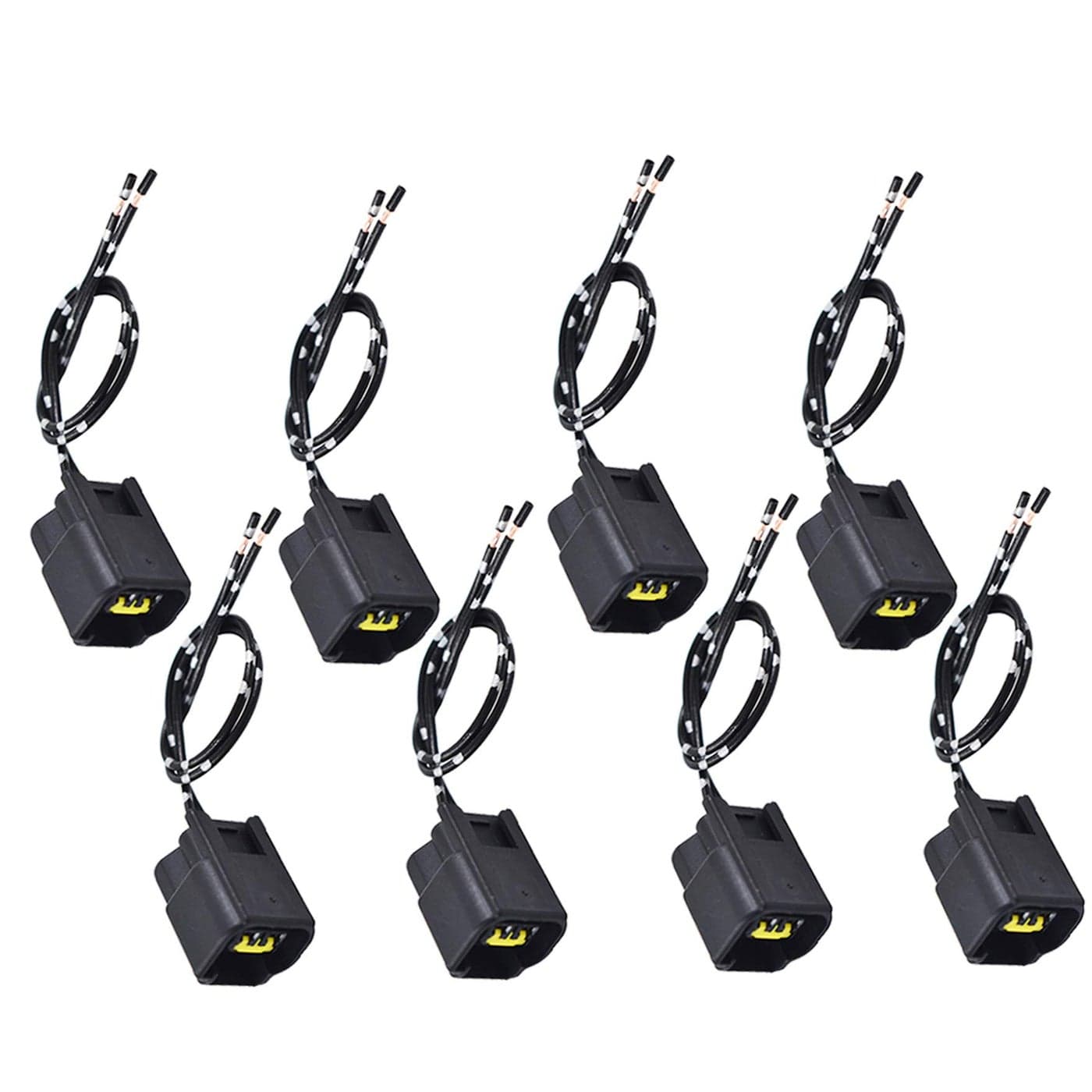 Modular Ignition Coil Connector Pigtail Plug Replacement for 46L 54L 68L WPT579 Set of 8
