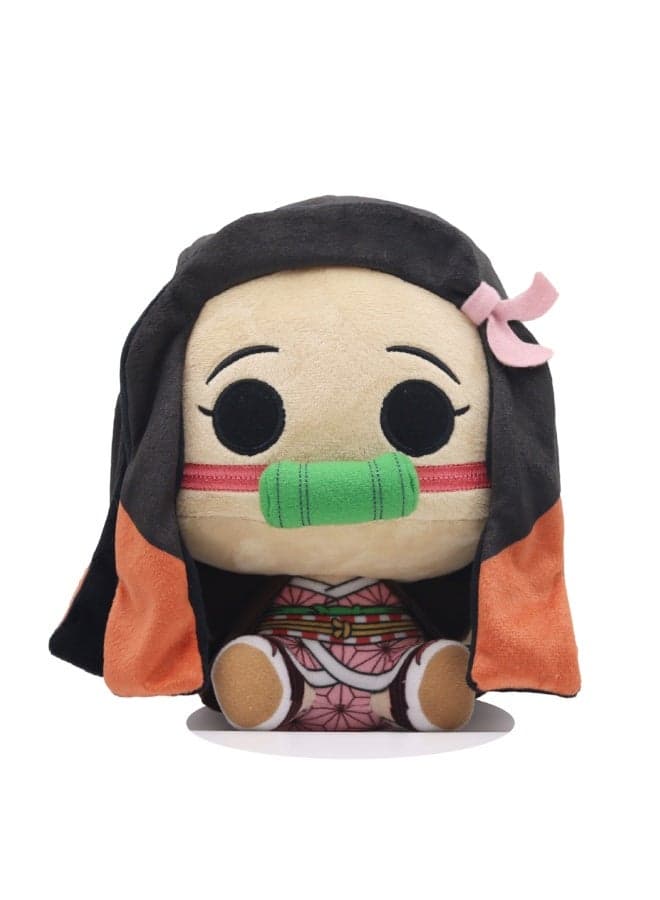 Demon Slayer character doll Kamado Nezuko cute plush toy the best gift for family and friends