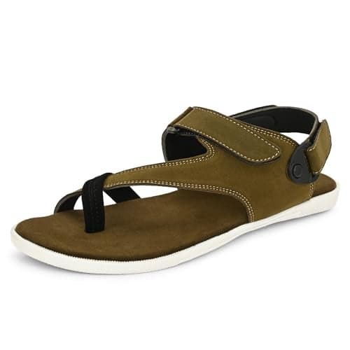 Centrino Men’s Sandals | Stylish Strap Sandal with Grip Insole | Comfortable Casual Footwear for Office, Travel & Everyday Walking (9255)