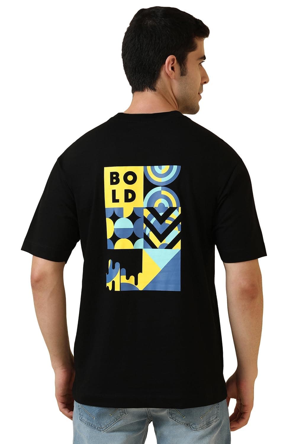 Allen Solly Mens T Shirt Black