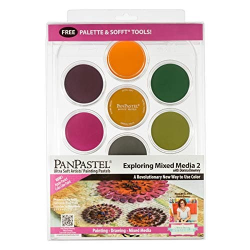 Colorfin 30076 Pan Ultra 9ml Soft Artist Pastel Set (7 Per Package)