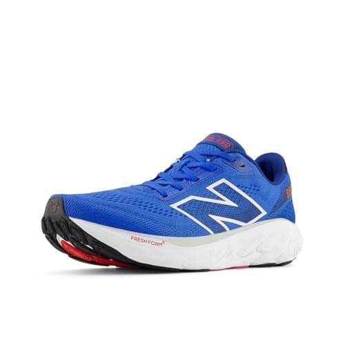 New Balance Men's M880L14 Running Shoe, Blue Oasis/Atlantic Blue/True RED, 8.5 Narrow