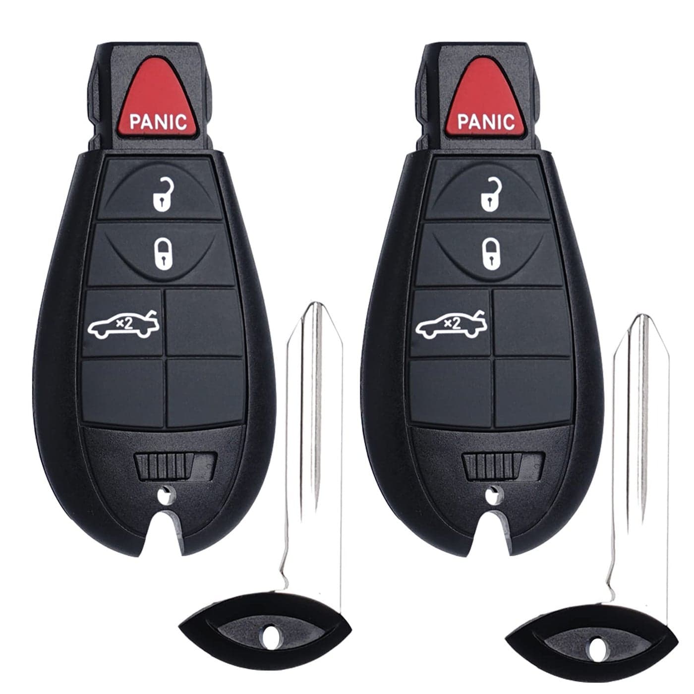 SUPALAND Remote Key Fob FOBIK Replacement Fits for Dodge Challenger 2008 2009 2010 2011 2012 2013 2014 Charger 20082013 Magnum 2008 Chrysler 300 20082010 IYZC01C Keyless Entry Remote Start Control