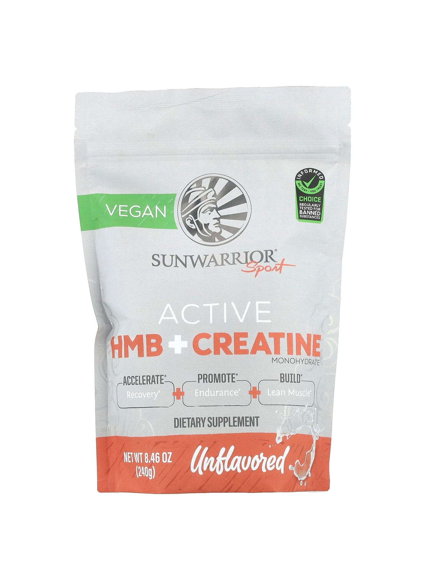 Sport, Active HMB + Creatine Monohydrate, Unflavored , 8.46 oz (240 g)