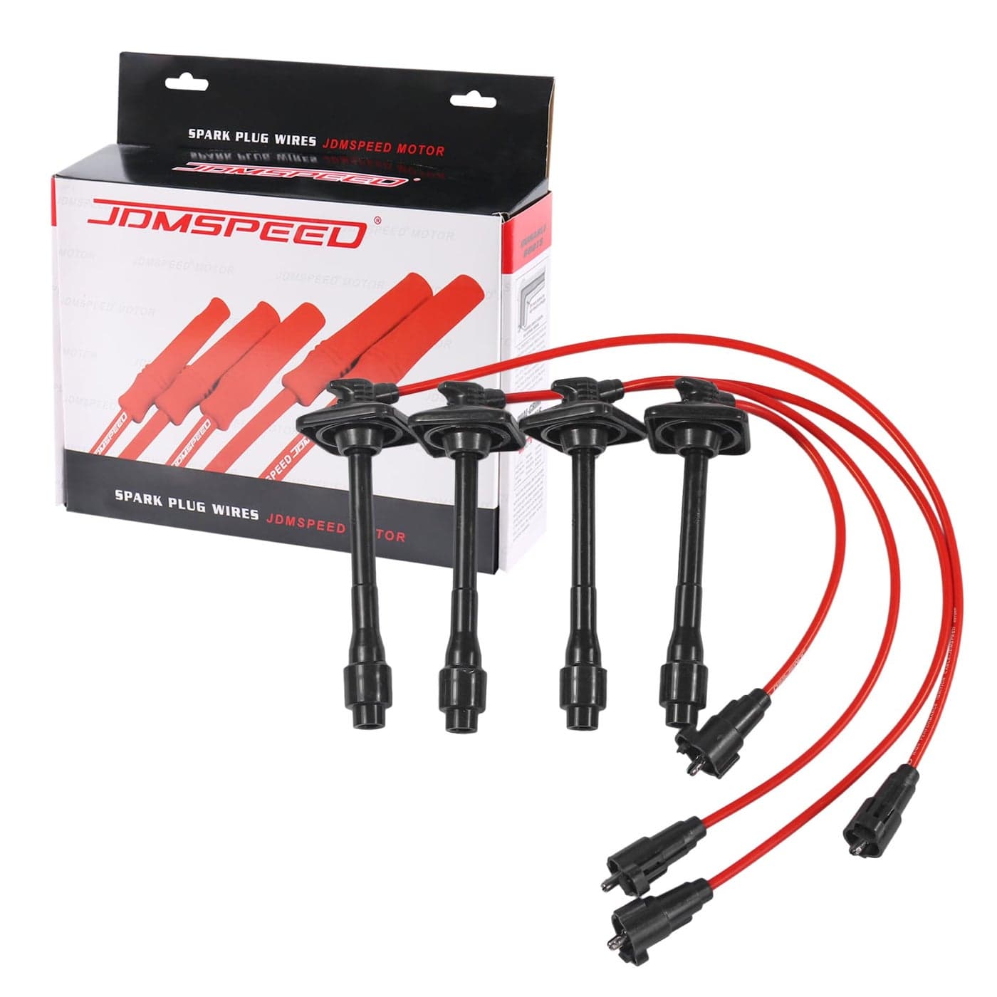 JDMSPEED New Ignition Spark Plug Wires Set Replacement for Toyota Camry Solara Rav4 22L 19972001
