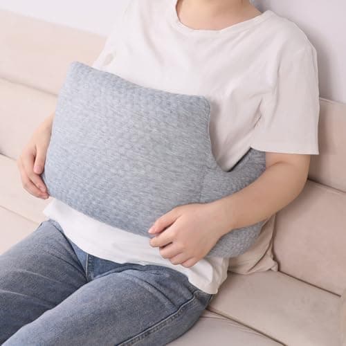 RoamReady Hysterectomy Recovery Pillow PostSurgery Cushion for Abdomen CSection Tummy Tuck Lumpectomy Myomectomy Patients Must Haves Abdominal Pillow with Pocket