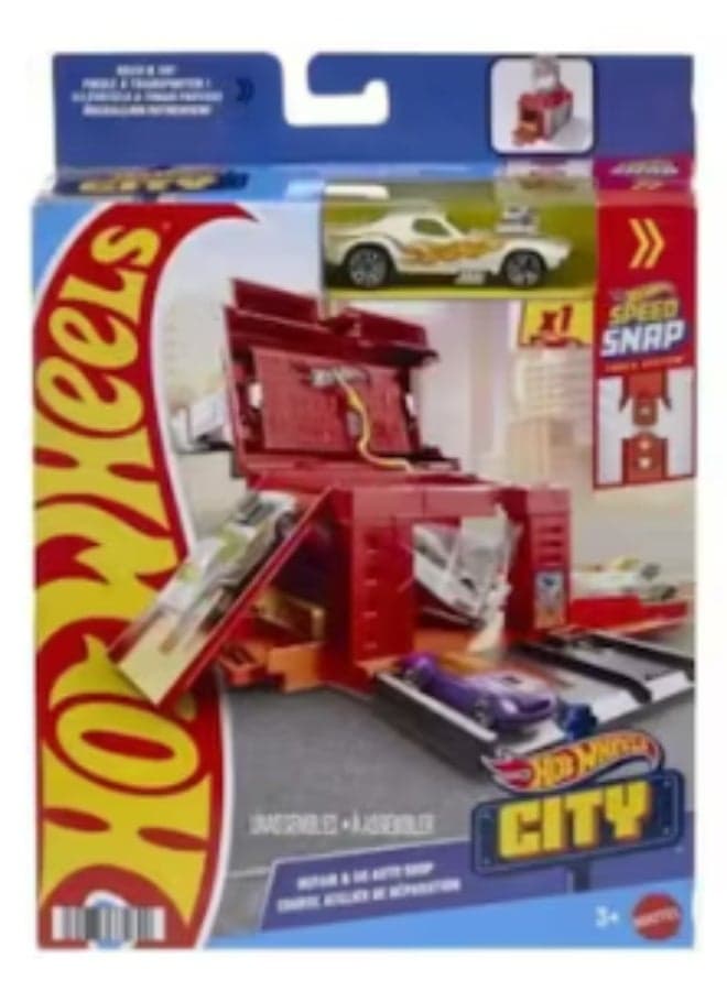 Hot Wheels City Value Fold & Go Playset Assortment for Kids