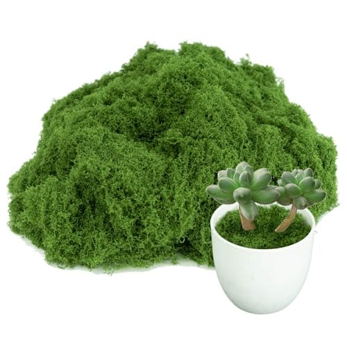 homekoey Fake Green Moss for Potted PlantsArtificial Moss for Crafts IndoorDIY Table Decorating Fairy Garden Accessories Wedding Party Floral Decor Outdoor