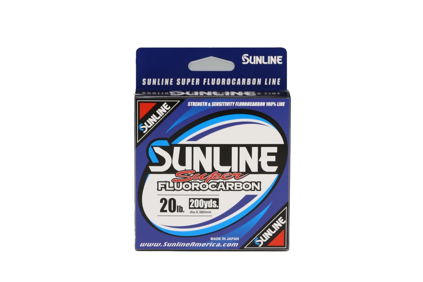 Sunline Super Fluorocarbon Fishing Line, Clear, 20 Pounds, 200 Yards