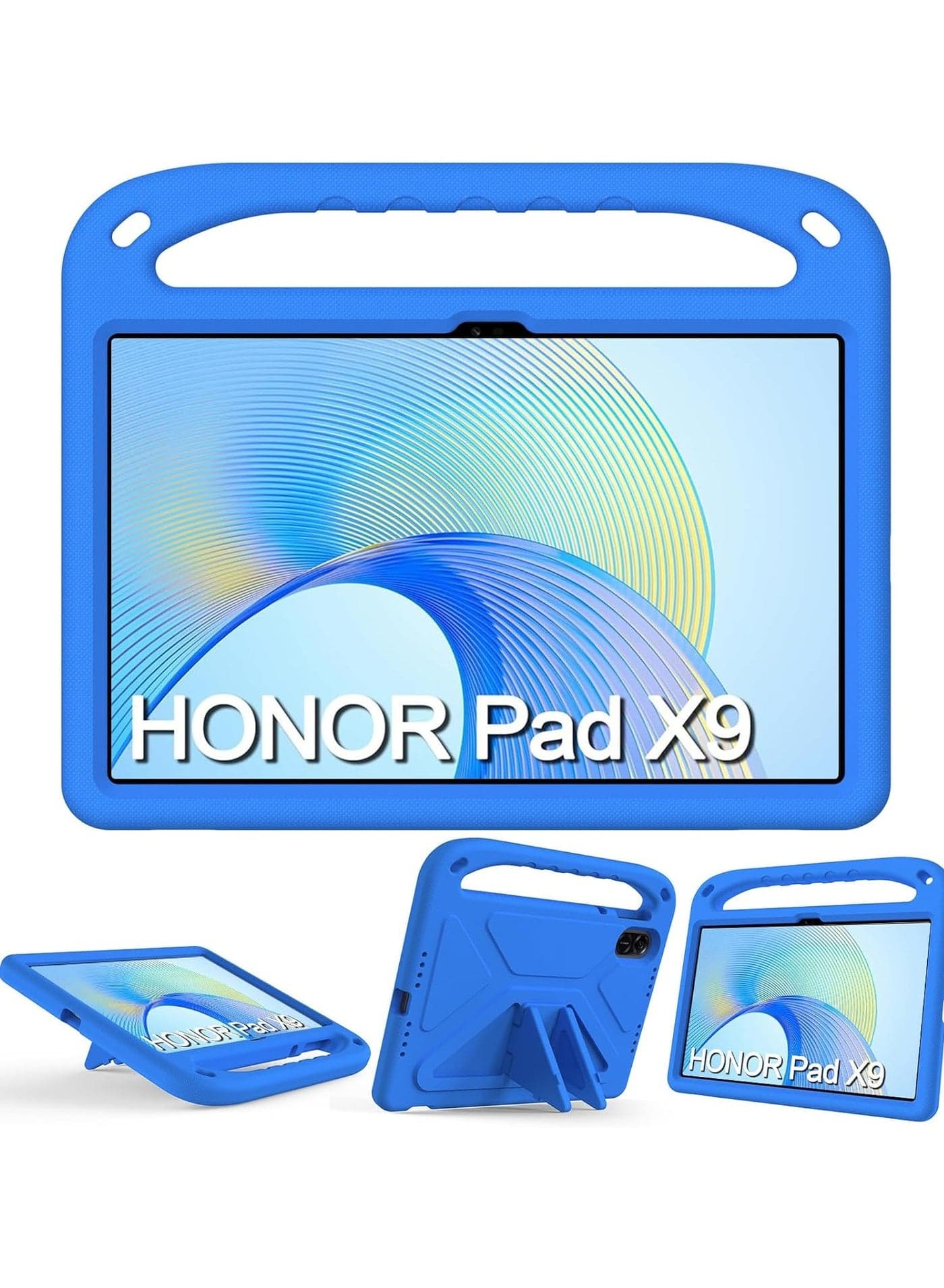Compatible with Honor Pad X9 / X8 Pro 11.5 Inch 2023 Kids Case,Lightweight EVA Kid Friendly Shockproof Protective Case,Handle Stand Heavy Duty Tablet Cover