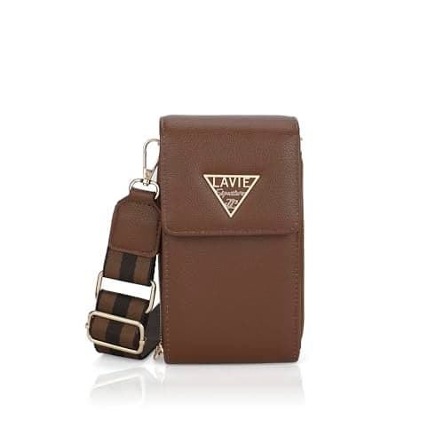 Lavie Signature Women's Idaho Vertical 3C Zip & Flap Wallet |Gift for Women