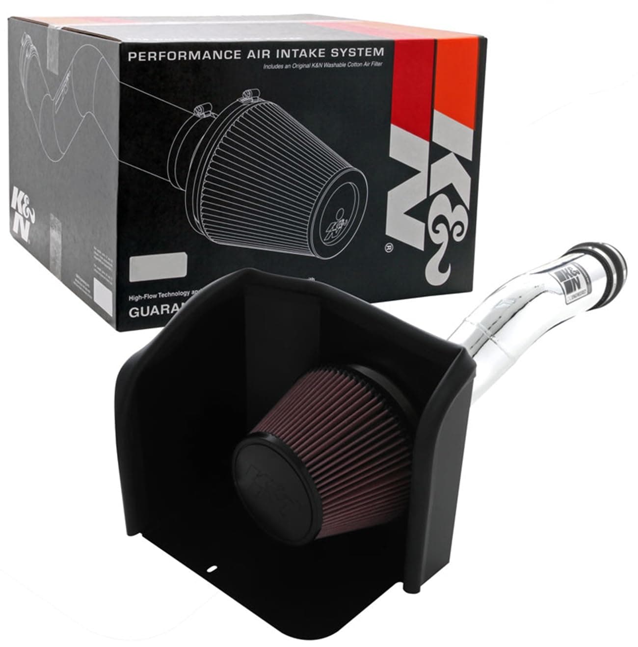 KN Cold Air Intake System HighFlow Air Filter Increase Performance Towing Compatible with 20162023 TOYOTA Tacoma 779039KP