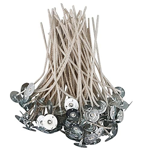 EUPNHY CD Series Candle Wicks for Soy Candles100pcs CD 12 6 Pretabbed WicksCotton Paper Wicks for Candle Making