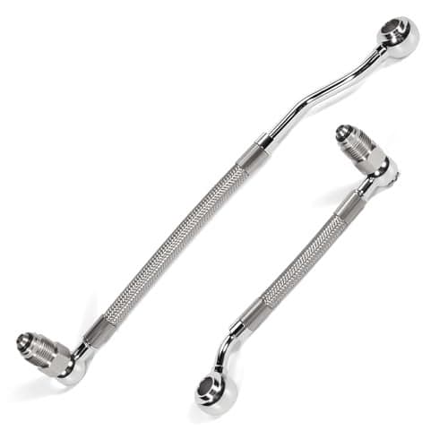 Aumzong HDFL005 Fuel Injection Lines Compatible with HarleyDavidson 19951999 Electra GlideRoad KingRoad GlideReplacement HDFL005