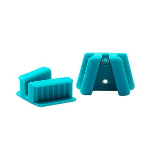 Dental Mouth Silicone Props Bite Blocks Autoclave Mouth Opener for Child Kids Adults 2pcs Medium
