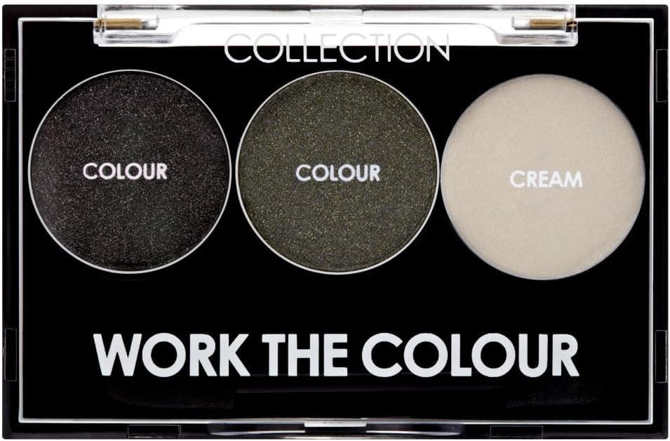 Collection Work The Colour Trio Eyeshadow Thunder storm 3g