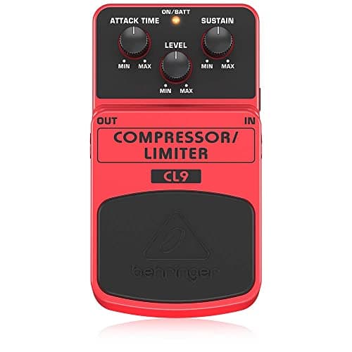 Behringer Compressor/Limiter Cl9 Classic Compressor/Limiter Effects Pedal
