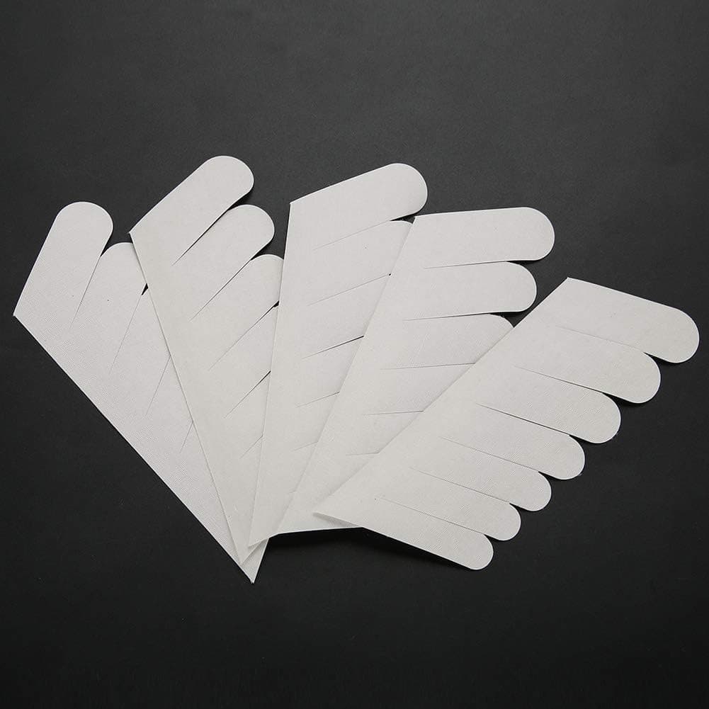 6Pcs Nail Stickers, Adhesive Silk Nail Wrap Reinforce Protector Stickers Gel Nail Art Tool for Home Salon Use