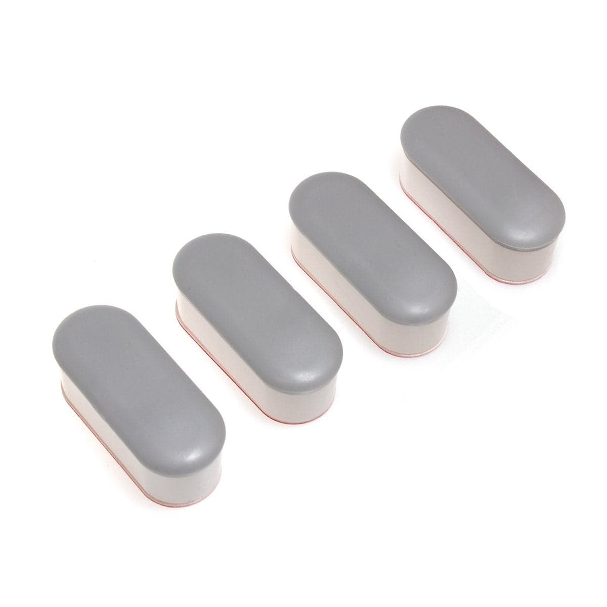 LUXE Bidet 4 piece Universal Toilet Seat Bumper Kit comes with Strong Adhesive