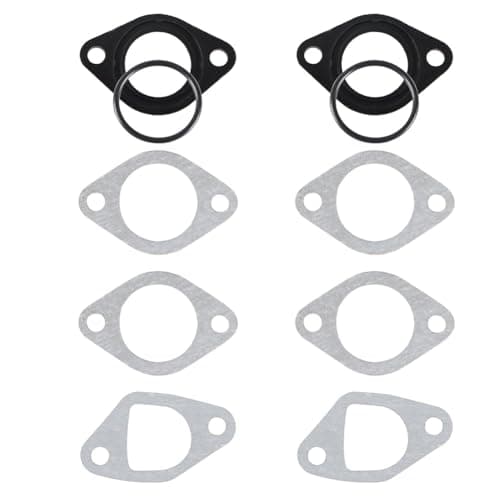 CMIYETO 26mm Carburetor Gaskets Intake Manifold Gasket for VM22 110cc 125cc 140cc 150cc 196cc 212cc Pit Bike Dirt Bike Motorcycle Quad ATV Go Kart Buggy Honda Lifan YX Zongshen Apollo Atomic CRF70
