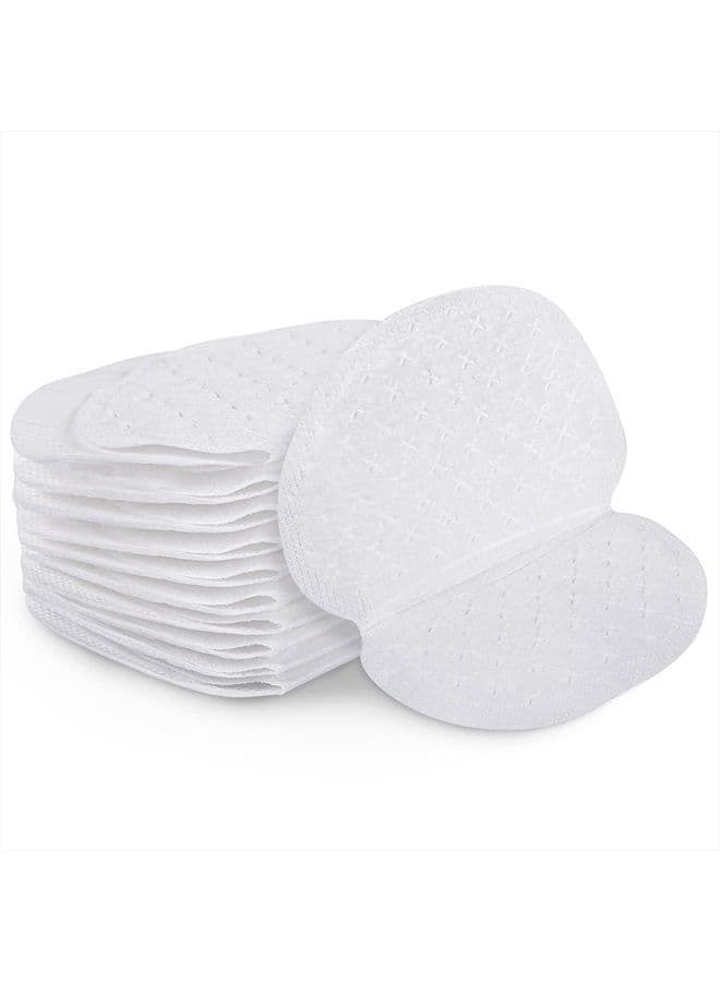 50 Pcs Underarm Sweat Pads, Armpit Sweat Pads for Women and Men, Disposable Underarm Pads for Sweating Women Comfortable Unflavored Non Sweat Armpit Protection (5.1* 3.54 inch, 50)