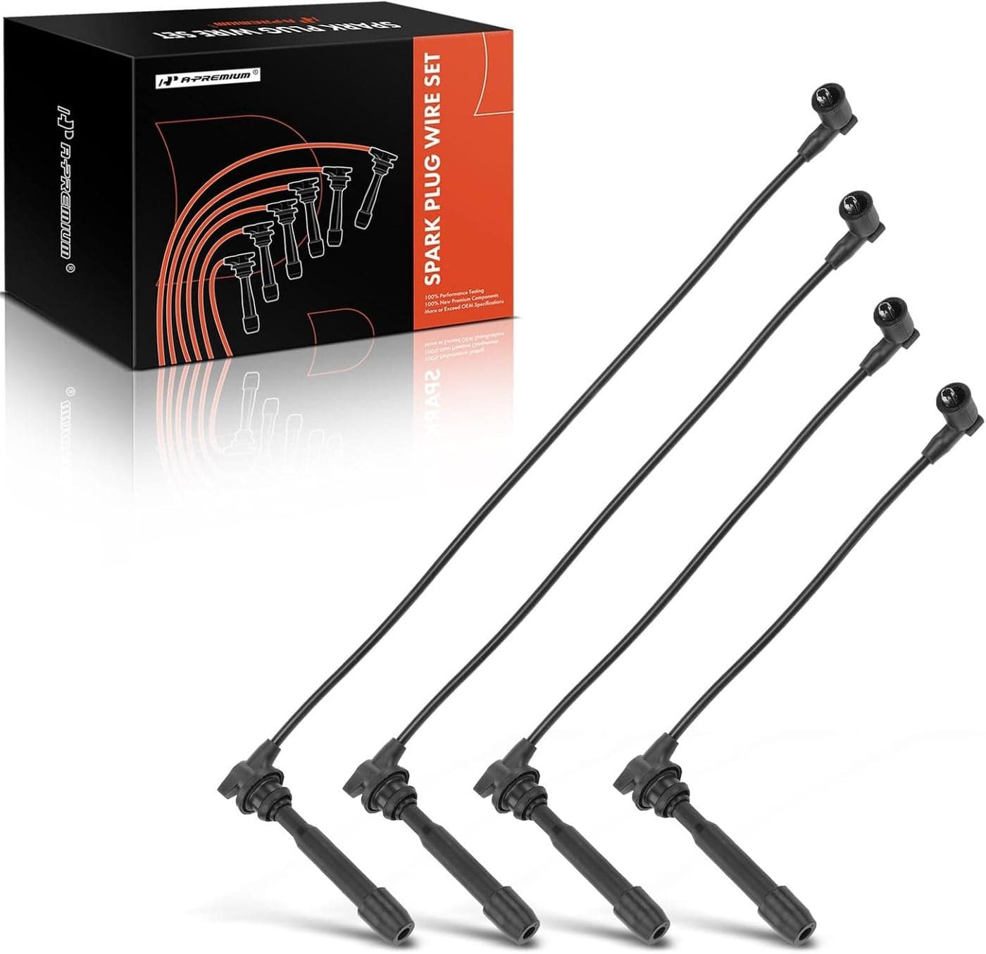 A-Premium Spark Plug Wires Set for Hyundai and Kia