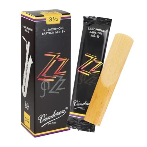 Vandoren SR4435 Bari Sax ZZ Reeds Strength 3.5; Box of 5